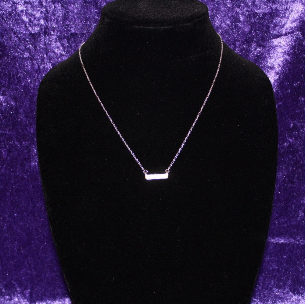16"-19" Orange Crystal Necklace